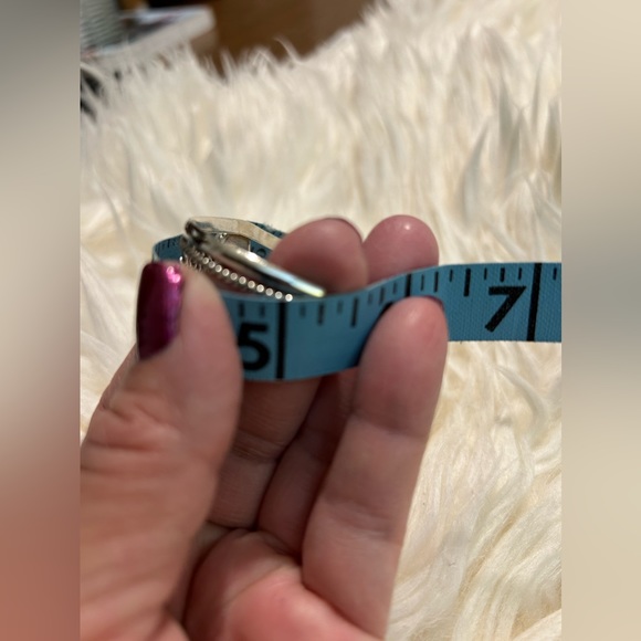 Sterling 925 silver & interesting turquoise bracelet - Picture 9 of 13